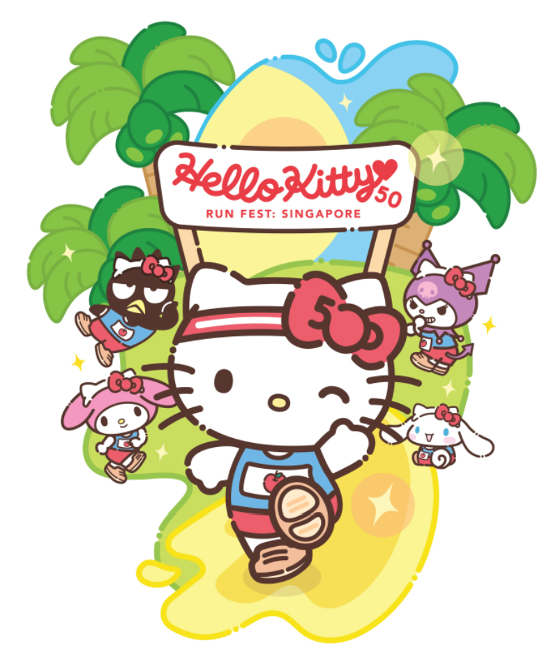 Hello Kitty 50th Run Fest Singapore